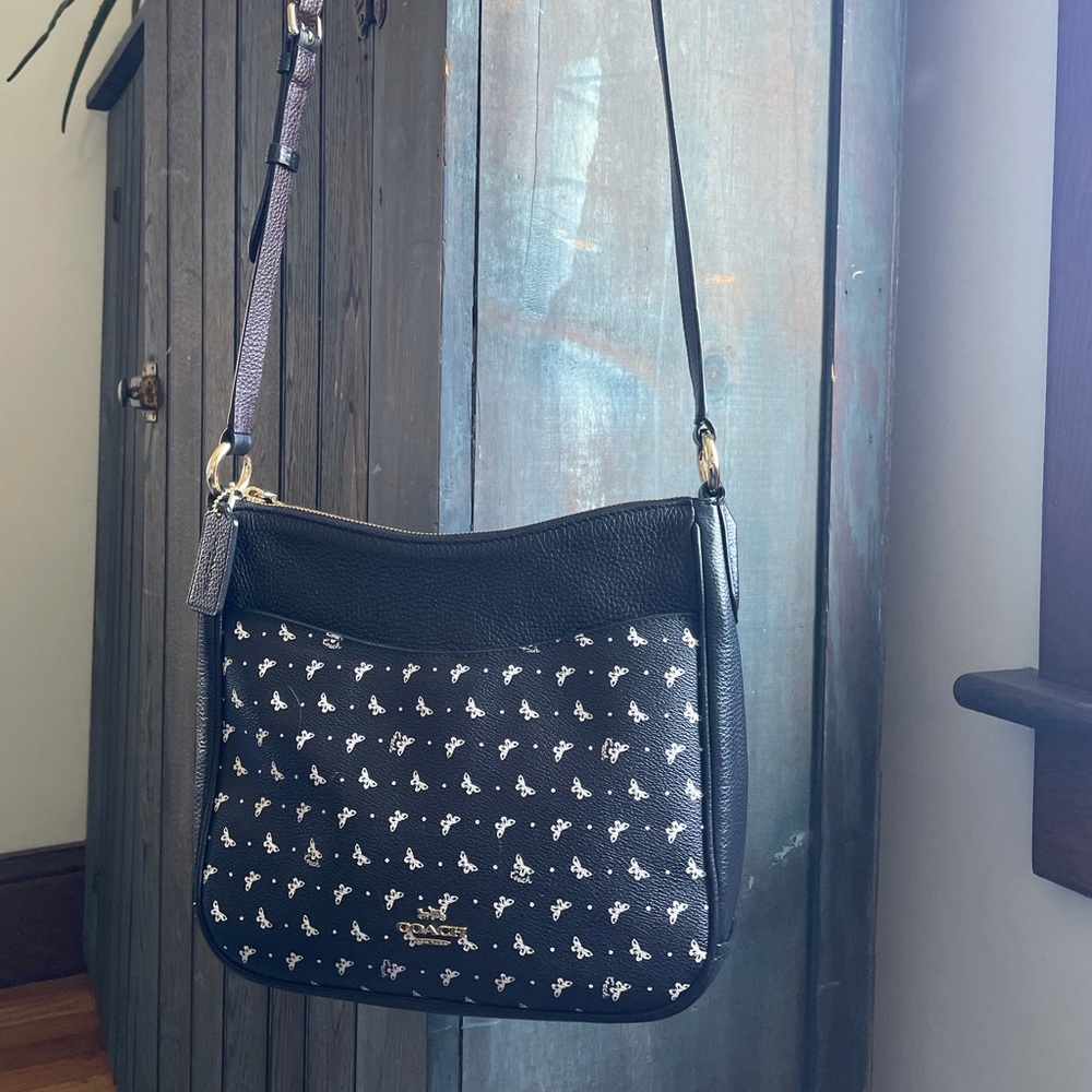 Coach Butterfly Print Chaise Crossbody